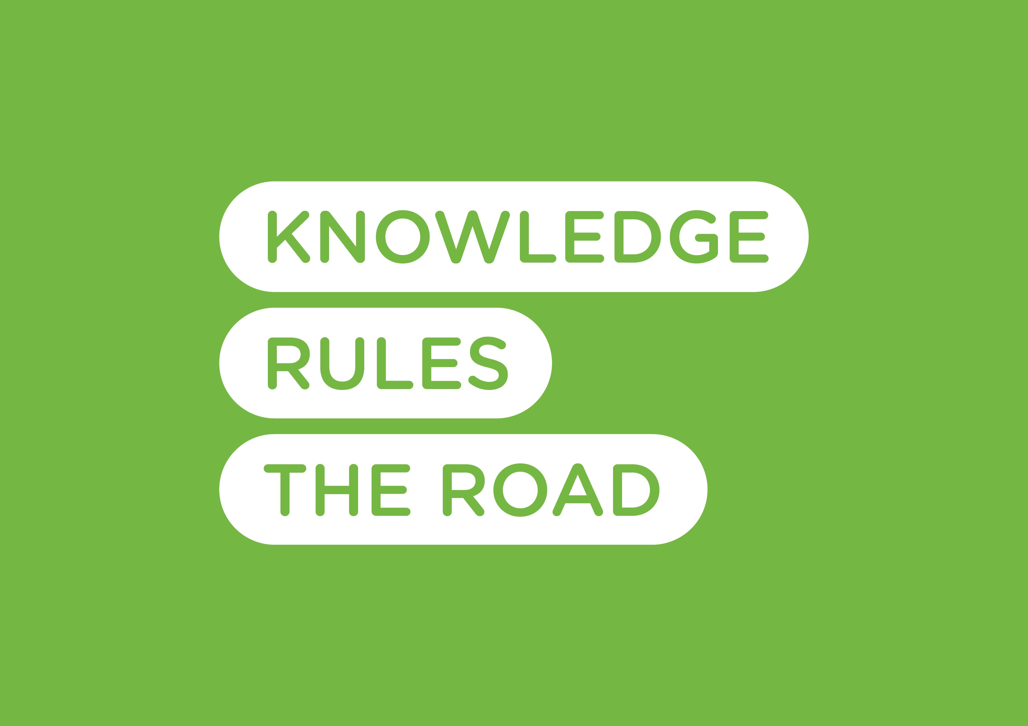 Knowledge Rules the Road